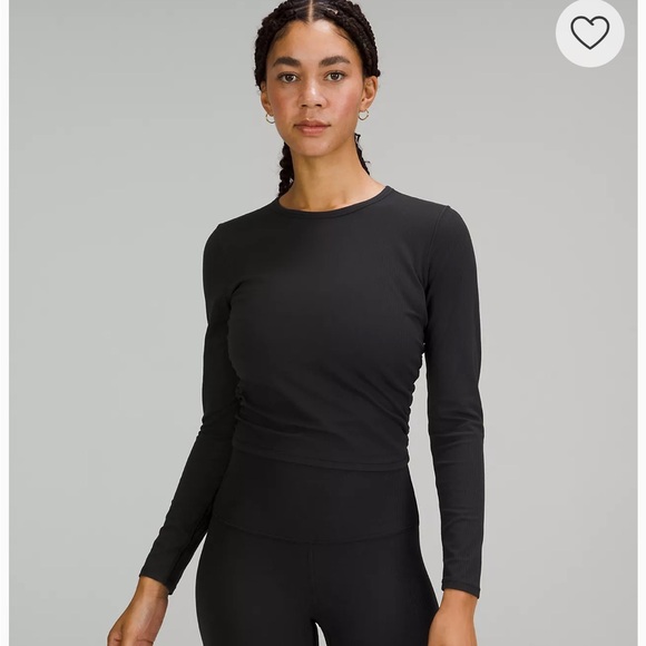 All It Takes Ribbed Nulu Long-Sleeve Shirt - Picture 1 of 4